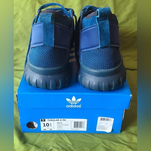 Addidas Tubular Prime Knit - Blue 2016 (Model ART S80131) size 10 1/2 - Picture 2 of 8
